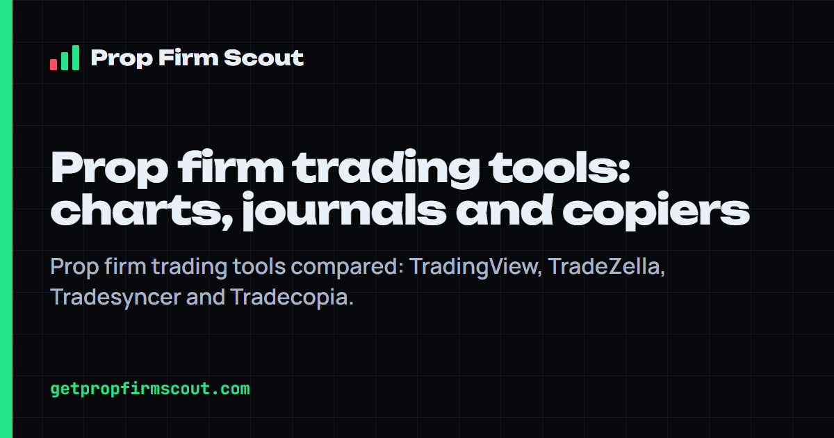 Scouting Chart Prop Firm Trading Tools: Charts, Journals & Copiers (2026)